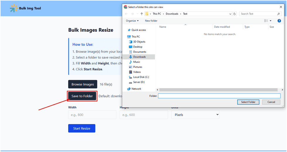 Download button screenshot